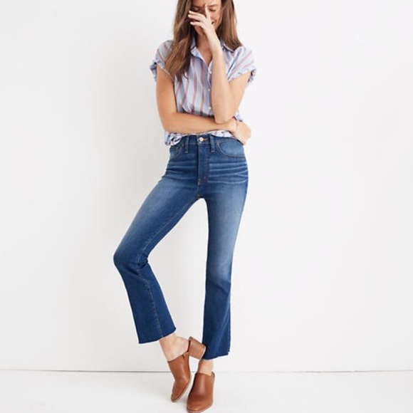 Madewell Denim - Madewell Cali Demi-Boot Jeans Marco Wash 25T NWT